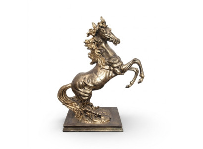 Sculpture pesare Abstrait Cuivre Coloré Pégase Cheval Statues Décoration Chevaux