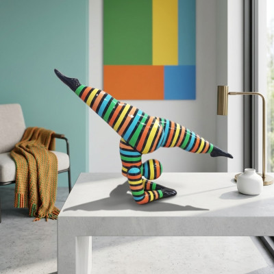Statue de figure abstraite ballerine statues décoration de jardin figures modernes 110 cm