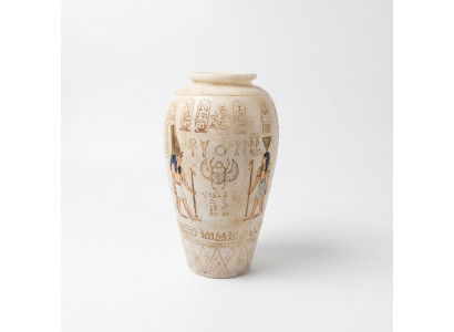 Ägypten Vase Deko Figur Statue Skulptur 40 cm Figuren Statuen Skulpturen (C36)