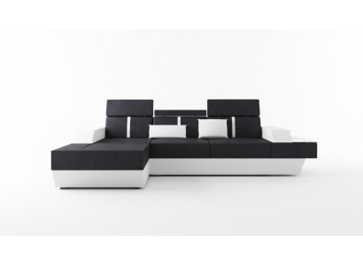 Canape en tissu Canape d'angle Canape en textile Canape + USB Paysage vivant Tapisserie sur mesure