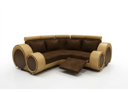 CANAPÉ EN TISSU Canapé de style de vie CANAPÉ FONCTION DE RELAXATION CANAPÉ D'ANGLE Canapé sur mesure USB