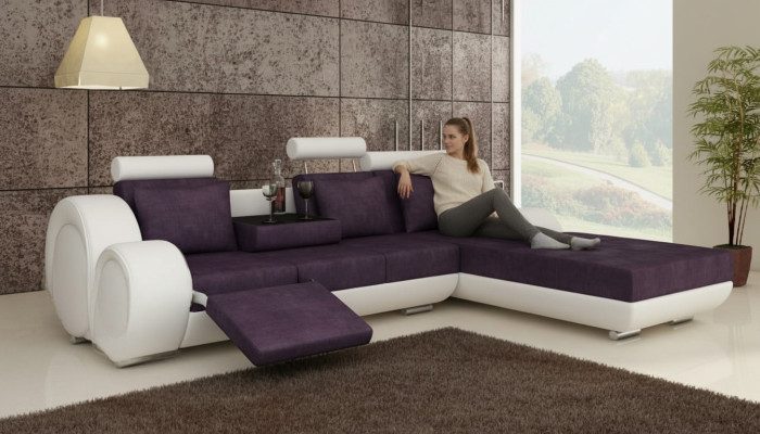 TEXTILE CANAPÉ TISSU CANAPÉ Paysage vivant ENSEMBLE DE CANAPÉ CANAPÉ D'ANGLE USB SUR MESURE