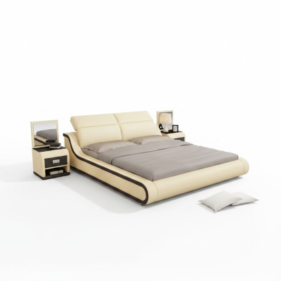 Lit avec USB Lit rembourré Lit double Lit double Lits 140/160/180 LB8835