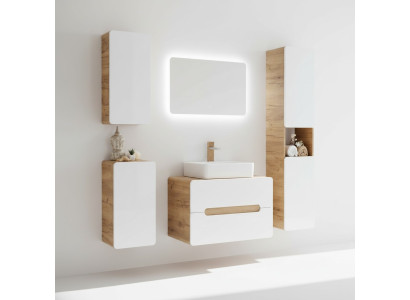 Conception de meubles de salle de bain Ensemble de 5 pièces. Ensemble Armoire Lavabo