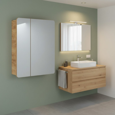 Miroir miroir de salle de bain armoire à miroirs miroir de salle de bain miroir suspendu