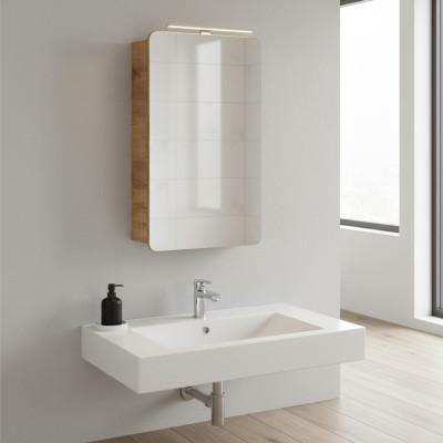 Miroir miroir de salle de bain armoire à miroir miroir de salle de bain miroir suspendu neuf