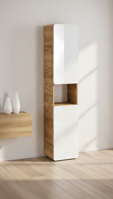 Étagère de salle de bain armoire suspendue haute 170cm Armoire de salle de bain