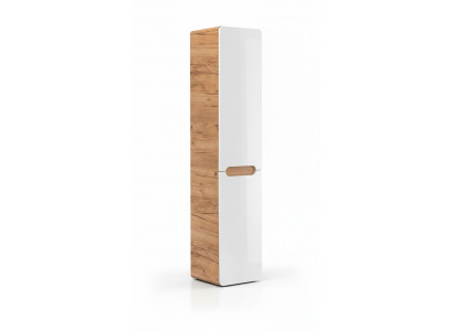 Armoire murale Armoire de salle de bain Armoire haute suspendue avec panier à linge