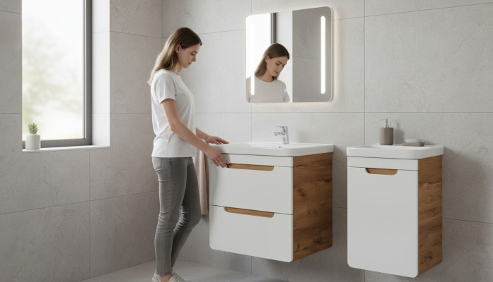Conception Lavabo 57cm Lavabo Salle de bain bassin de salle de bain