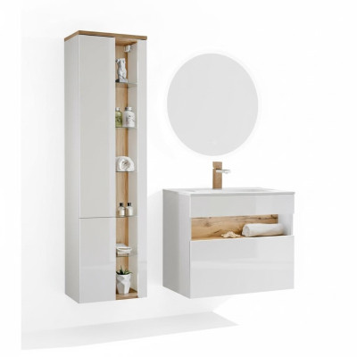 Meuble de salle de bain design Ensemble de 3 pièces. Ensemble Garde-robe Lavabo