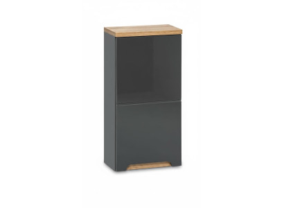 Étagère de salle de bain armoire suspendue haute 35 x 20 x 70 cm armoire de salle de bain suspendue