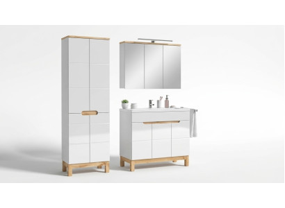 Meubles de salle de bain Design Ensemble de salle de bain Armoire Lavabo Ensemble de meubles de salle de bain 3 pièces.