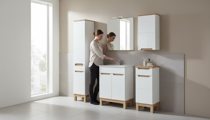 Conception de salle de bain, ensembles de meubles de salle de bain, lavabo, meubles de qualité de luxe