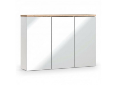 Armoire de toilette en miroir Armoire murale Armoire de salle de bains avec miroir 100 cm