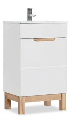 Meuble-lavabo Armoire Étagère Armoires 50 cm Lavabo Lavabo