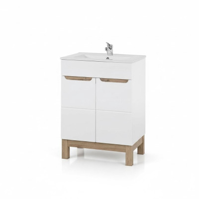 Lavabo Meuble sous lavabo Lavabo Salle de bain Lavabos 60cm Céramique