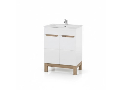 Lavabo Meuble sous lavabo Lavabo Salle de bain Lavabos 60cm Céramique