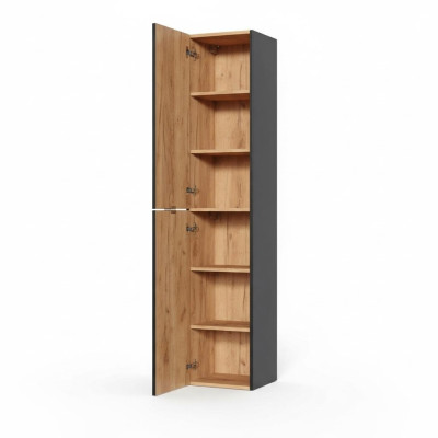 Armoire de salle de bain Armoire de salle de bain haute Étagère Mobilier de salle de bain Étagères décoratives Salle de bain