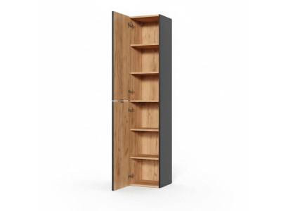 Armoire de salle de bain Armoire de salle de bain haute Étagère Mobilier de salle de bain Étagères décoratives Salle de bain