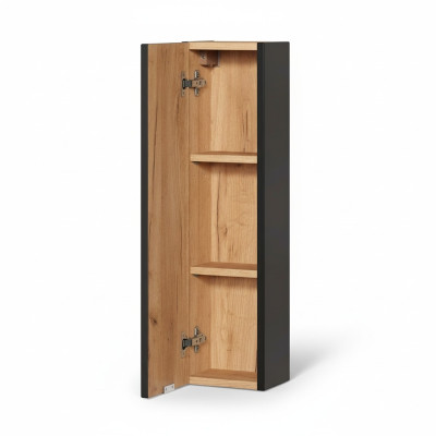 Salle de bain Mobilier de salle de bain Étagère Armoire Marron Armoires Pharmacies Bois
