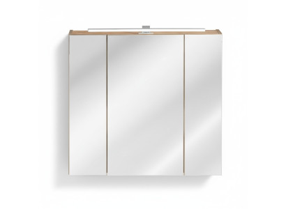 Armoire à miroir Armoire de salle de bain miroir de salle de bain 80x16x75 cm Armoires