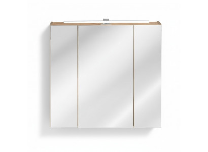 Armoire à miroir Armoire de salle de bain miroir de salle de bain 80x16x75 cm Armoires