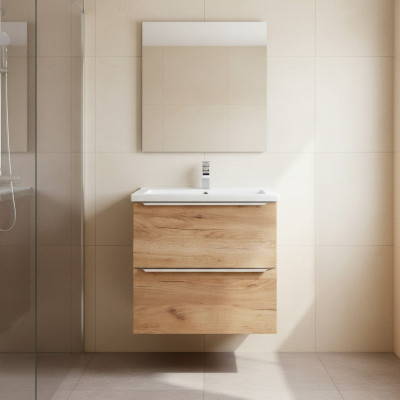 Design Luxe Lavabo Lavabo Armoire Murale Suspendue avec Intégré