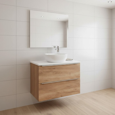 Meuble de lavabo de salle de bain de luxe
