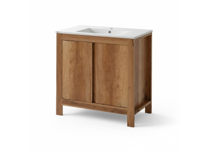 Ensemble de meubles de salle de bain 80cm lavabo avec armoire de base lavabo moderne décoratif