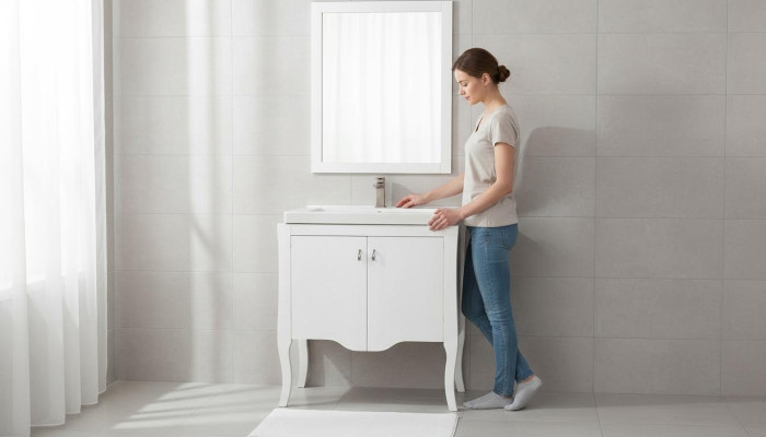 Meuble-lavabo Étagère Armoires 79cm Lavabo Lavabo