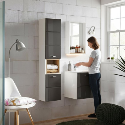 3 pièces. Meuble de salle de bain Lavabo Ensemble de salle de bain Lavabo Lavabo