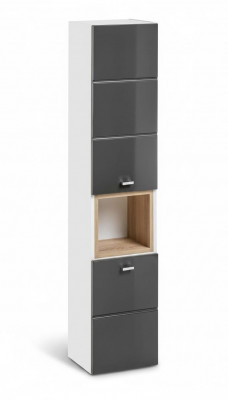 Meuble de salle de bain Armoire Armoire haute Meuble de salle de bain Étagère décorative