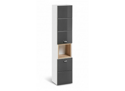 Meuble de salle de bain Armoire Armoire haute Meuble de salle de bain Étagère décorative