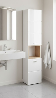 Armoire de salle de bain Meubles de salle de bains Armoire Armoire de toilette décorative Étagère