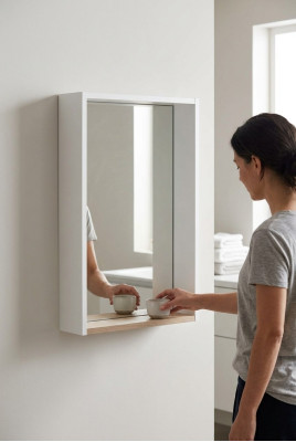 Miroir armoire miroir salle de bain armoire murale armoire murale décor armoire de salle de bain