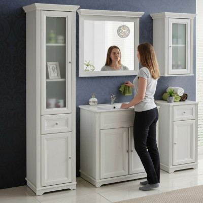 Mobilier de design Salle de bain Ensemble de baignoire Ensemble Lavabo Armoire