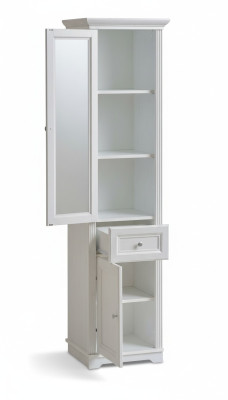 Haute armoire meuble de salle de bain meuble de base armoire haute armoire armoire blanche de salle de bain