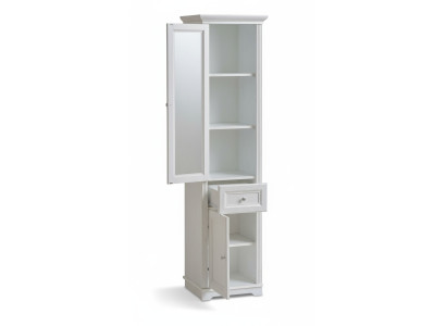 Haute armoire meuble de salle de bain meuble de base armoire haute armoire armoire blanche de salle de bain