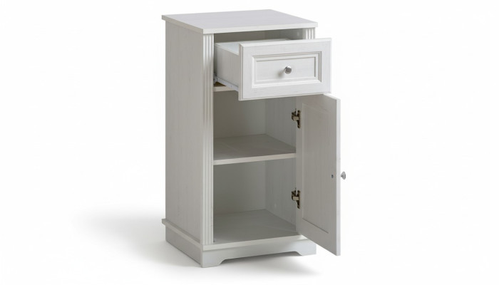 Meuble de Salle de Bain Blanc Armoire de Base Meuble Suspendu Armoire de Salle de Bain 81cm Nouvelle Salle de Bain