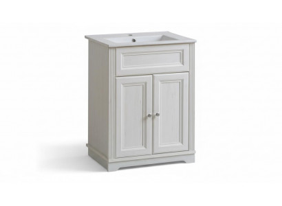 Meubles de salle de bain de style antique armoire de base de lavabo salle de bain de maison de campagne de 60cm