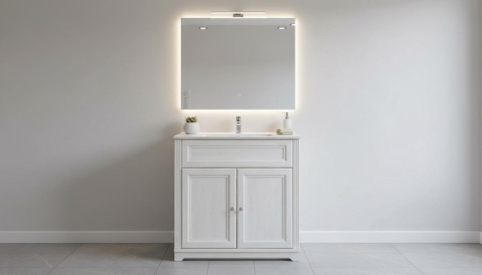 Style de maison de campagne Meuble de base pour lavabo Lavabo de haute qualité