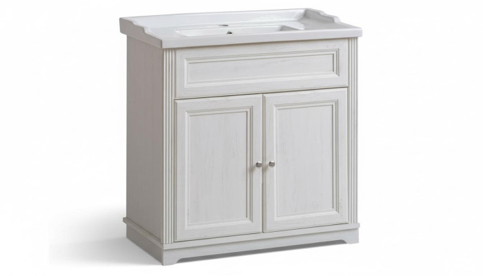 Meubles de salle de bain de style antique avec meuble bas de lavabo pour salle de bain de maison de campagne