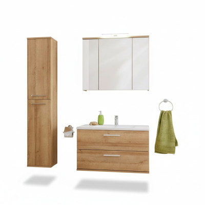 Meubles de salle de bains design Ensemble de décoration de bain Ensemble de meuble de salle de bain Armoire Lavabo