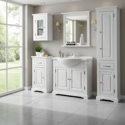 Salle de bain ensemble de meubles de salle de bain ensemble de meubles de salle de bain lavabo 5 pièces. Chambre