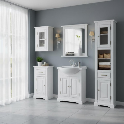 Lavabo de salle de bain Ensemble de mobilier de salle de bain Ensemble de meubles de salle de bain 5 pièces. Pièce