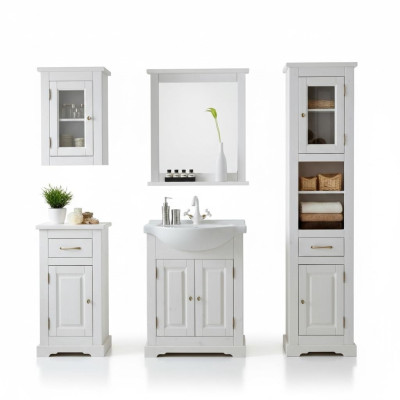 Lavabo de salle de bain Ensemble de mobilier de salle de bain Ensemble de meubles de salle de bain 5 pièces. Pièce