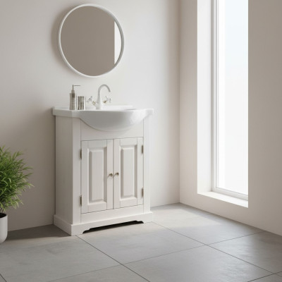 Lavabo Lavabo Bassin en céramique Meubles de salle de bains décoratifs