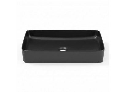 Céramique noire Dessus de table Plaque Lavabo Lavabo