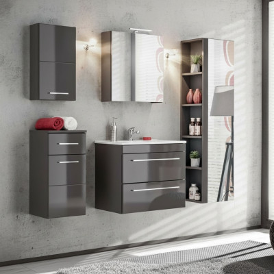 Meubles de salle de bains design Ensemble décoratif de salle de bains Armoire Lavabo