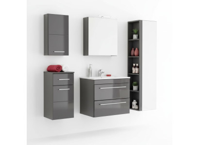 Meubles de salle de bains design Ensemble décoratif de salle de bains Armoire Lavabo
